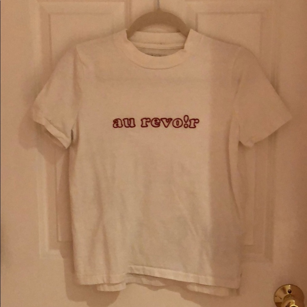 Madewell au revo!r t-shirt
